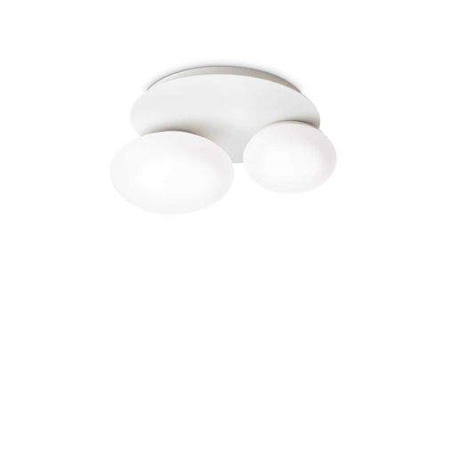 Immagine di Lampada da soffitto bianco, ninfea, ideal lux