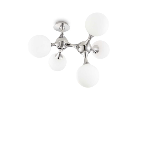 Immagine di Lampada da soffitto bianco, nodi, ideal lux