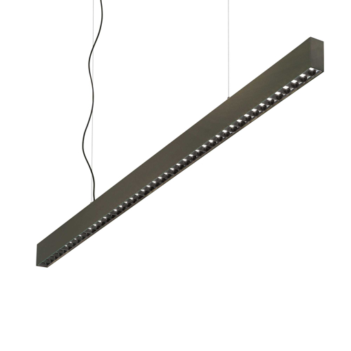 Immagine di Sistema lineare nero, office, ideal lux