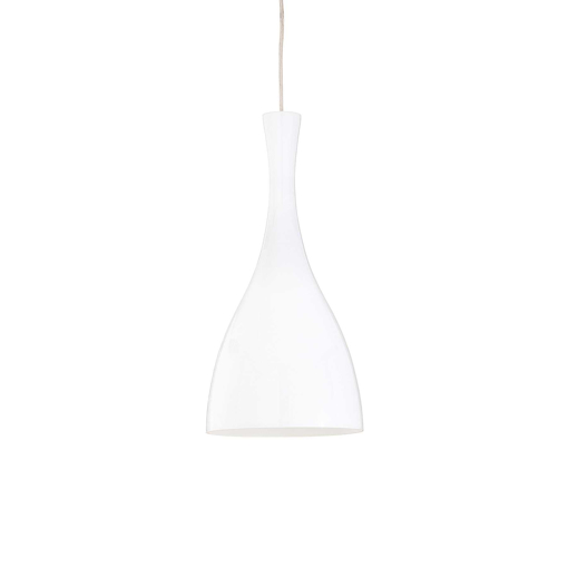 Immagine di Lampada a sospensione bianco, olimpia, ideal lux