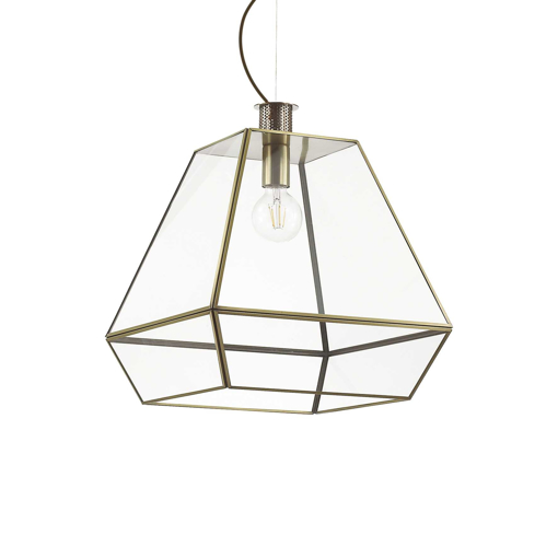 Immagine di Lampada a sospensione brunito, orangerie, ideal lux