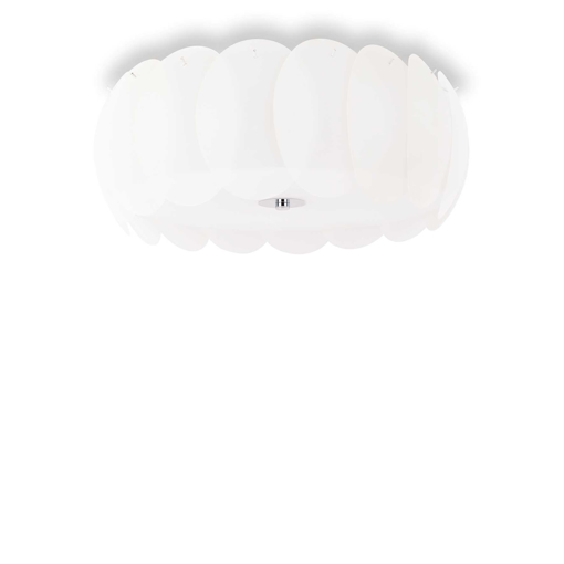 Immagine di Lampada da soffitto bianco, ovalino, ideal lux