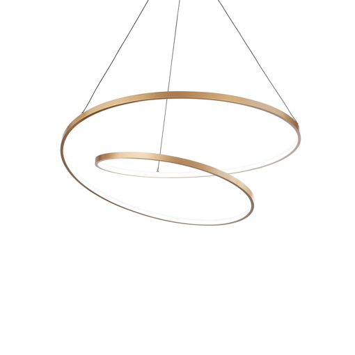 Immagine di Lampada a sospensione ottone, oz, ideal lux