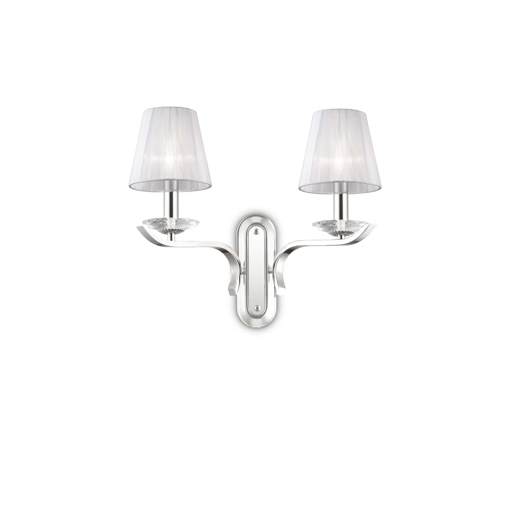 Immagine di Lampada da parete bianco, pegaso, ideal lux