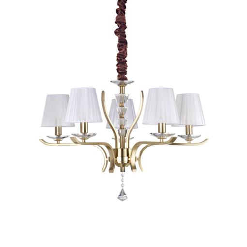 Immagine di Lampada a sospensione ottone, pegaso, ideal lux