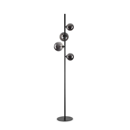 Immagine di Lampada da terra nero, perlage, ideal lux