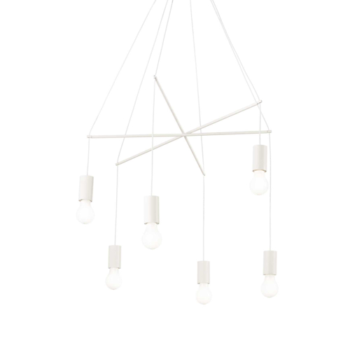 Immagine di Lampada a sospensione bianco, pop, ideal lux