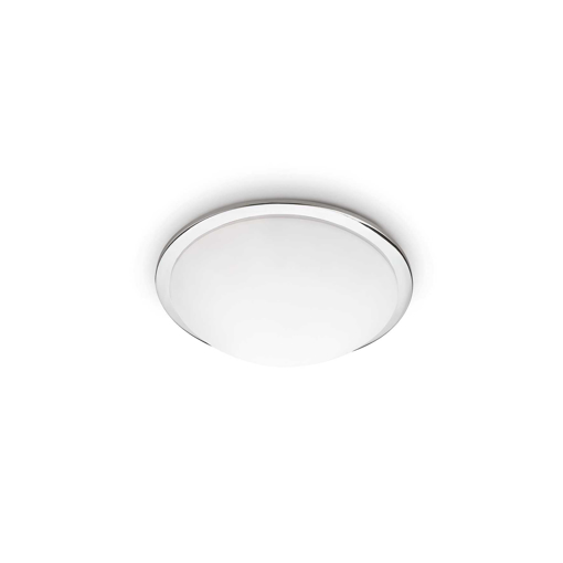 Immagine di Lampada da soffitto bianco, ring, ideal lux