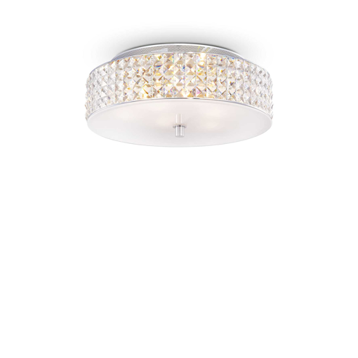 Immagine di Lampada da soffitto bianco, roma, ideal lux