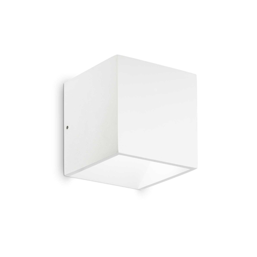 Immagine di Lampada da parete bianco, rubik, ideal lux