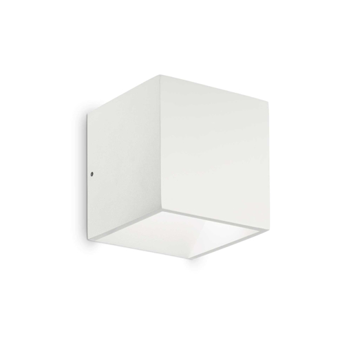 Immagine di Lampada da parete bianco, rubik, ideal lux