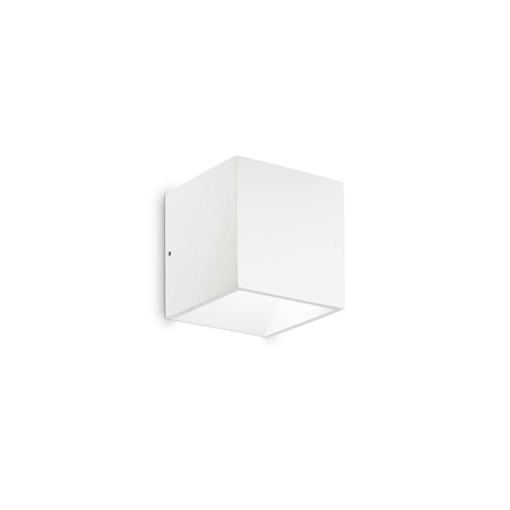 Immagine di Lampada da parete bianco, rubik, ideal lux