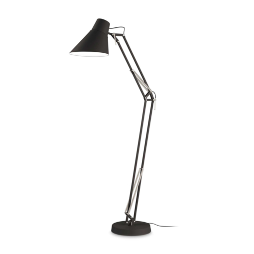 Immagine di Lampada da terra nero, sally, ideal lux