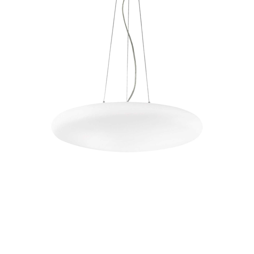 Immagine di Lampada a sospensione bianco, smarties, ideal lux