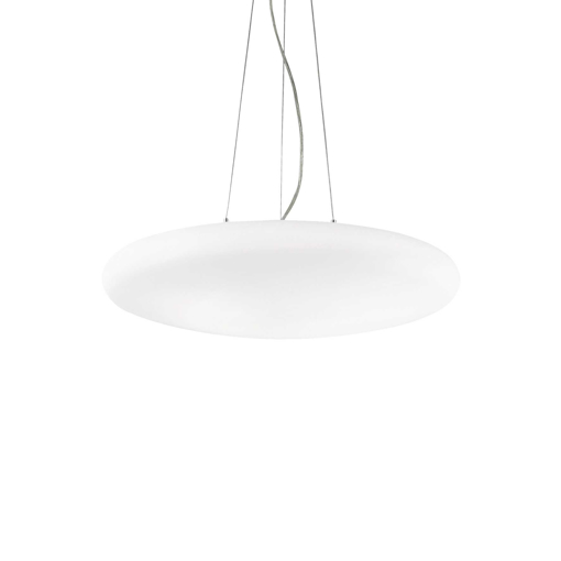 Immagine di Lampada a sospensione bianco, smarties, ideal lux