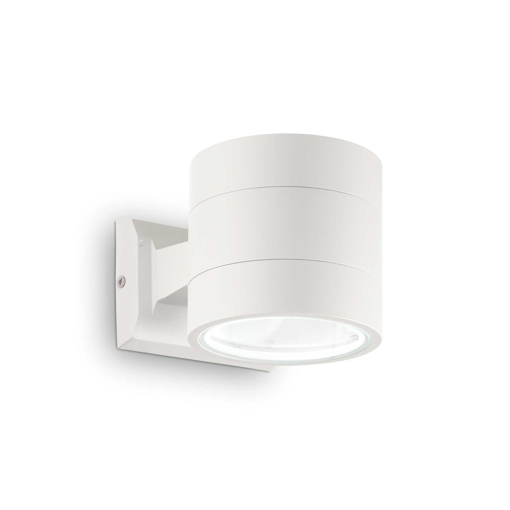 Immagine di Lampada da parete bianco, snif round, ideal lux