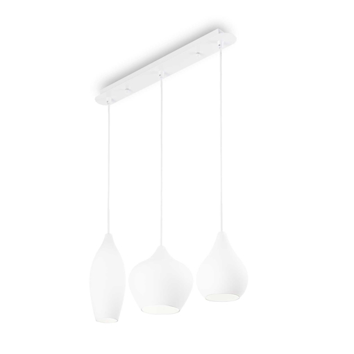 Immagine di Lampada a sospensione bianco, soft, ideal lux