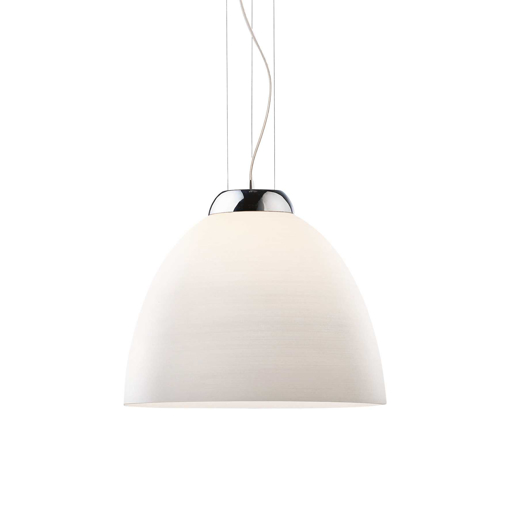 Immagine di Lampada a sospensione bianco, tolomeo, ideal lux