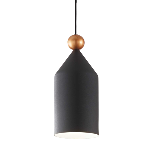 Immagine di Lampada a sospensione grigio, triade, ideal lux