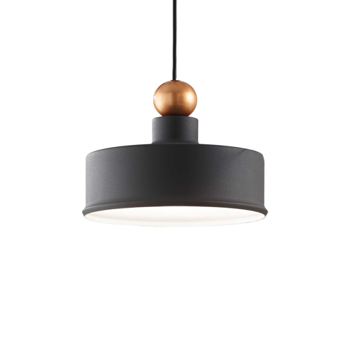 Immagine di Lampada a sospensione grigio, triade, ideal lux