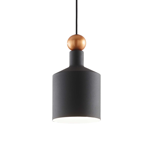 Immagine di Lampada a sospensione grigio, triade, ideal lux