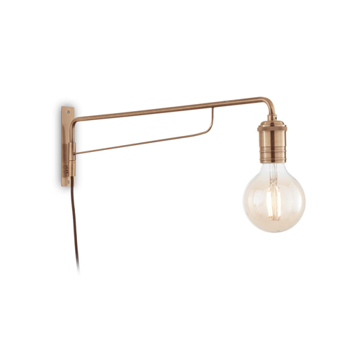 Immagine di Lampada da parete ottone, triumph, ideal lux