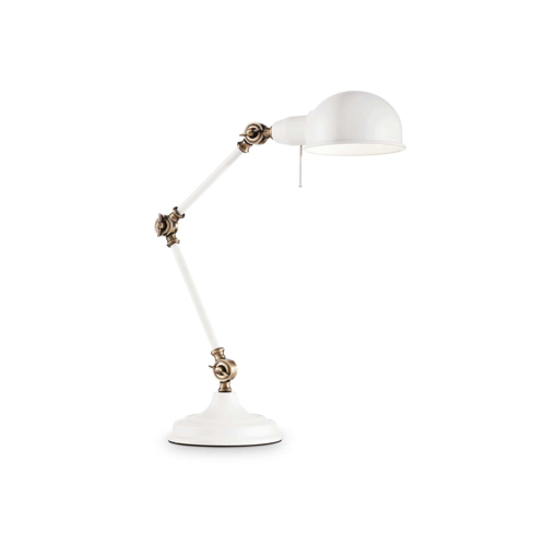 Immagine di Lampada da tavolo bianco, truman, ideal lux