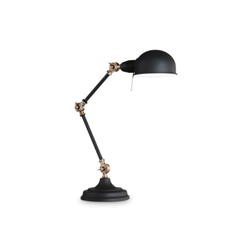 Immagine di Lampada da tavolo nero, truman, ideal lux