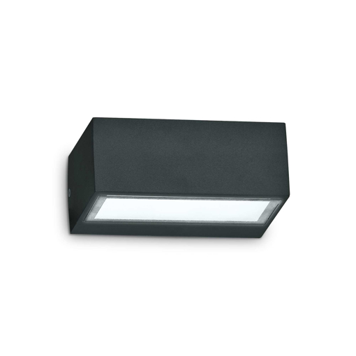 Immagine di Lampada da parete nero, twin, ideal lux