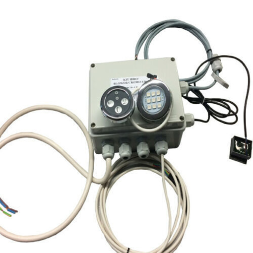 Immagine di Ricambio kit completo idro blower cromoterapia con display a membrana calyx c145520