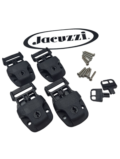 Immagine di Ricambio kit clip chiusura copertura termica jacuzzi 227505120