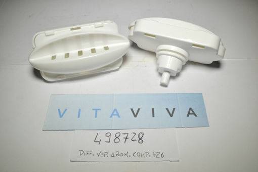 Immagine di Ricambio diffusore vapore aromaterapia completo bianco vitaviva 498728